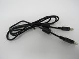 Standard USB A 2.0 Plug to USB B 2.0 Plug Adapter Cable 5 ft Male -- Used