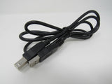 Standard USB A 2.0 Plug to USB B 2.0 Plug Adapter Cable 3.5 ft Male -- Used