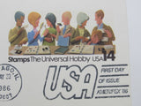 USPS Scott UX110 14c Stamp Collecting First Day of Issue Postal Card -- New