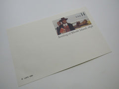 USPS Scott UX112 14c Settling of Rhode Island 1636 Postal Card -- New