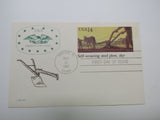 USPS Scott UX115 14c Self Scouring Steel Plow 1837 First Day of Issue -- New