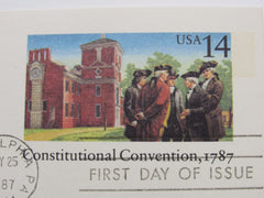 USPS Scott UX116 14c Constitutional Convention 1787 First Day of Issue -- New