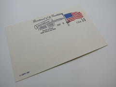 USPS Scott UX117 14c USA Flag Stars And Stripes Postal Card -- New