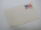 USPS Scott UX117 14c USA Flag Stars And Stripes Postal Card -- New