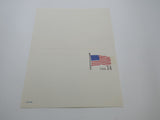 USPS Scott UY38 14c USA Flag Stars And Stripes First Day of Issue Postal Card -- New