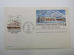 USPS Scott UX119 14c Timberline Lodge First Day of Issue Postal Card -- New