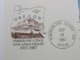 USPS Scott UX119 14c Timberline Lodge First Day of Issue Postal Card -- New