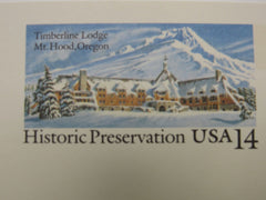 USPS Scott UX119 14c Timberline Lodge VG/F (Very Good/Fine) Postal Card -- New