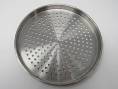 Heavy Duty Round Steamer Insert 8-in 7.5 Inch Inner Lip Stainless Steel -- Used