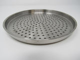 Heavy Duty Round Steamer Insert 8-in 7.5 Inch Inner Lip Stainless Steel -- Used