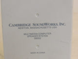 Cambridge Soundworks Multimedia Computer Speaker SBS52 -- Used