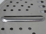 Heavy Duty Round Strainer Grater Slicer 7-3/4-in Metal -- Used