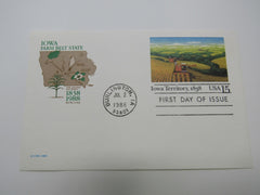 USPS Scott UX123 15c Iowa Territory 1838 First Day of Issue Postal Card -- New