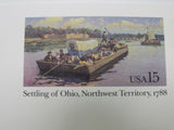 USPS Scott UX124 15c Ohio Territory Mint Never Hinged/MNH Postal Card -- New