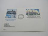 USPS Scott UX128 15c Hearly Hall First Day of Issue Postal Card -- New