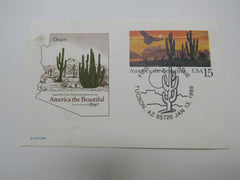 USPS Scott UX127 15c America The Beautiful Desert First Day of Issue Postal Card -- New