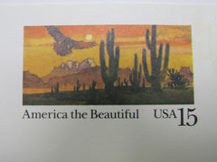 USPS Scott UX127 15c America The Beautiful Sonora Desert Postal Card -- New