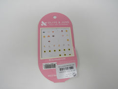 Olive & June Nail Art Stickers Multicolored 30 ct -- New