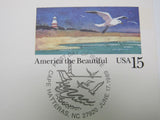 USPS Scott UX132 15c America The Beautiful Lighthouse First Day of Issue -- New