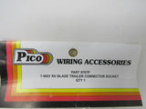 Pico 7 Way RV Blade Trailer Connector Socket 0707P -- New