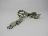 Standard USB A 2.0 Plug to USB B 2.0 Plug Adapter Cable 58-in -- New