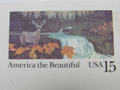 USPS Scott UX133 15c America The Beautiful Woodlands Postal Card -- New