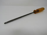 Professional Slotted Flat Head Screwdriver 11-in Vintage -- Used