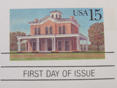 USPS Scott UX134 15c Jane Adams Hull House First Day of Issue Postal Card -- New