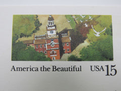 USPS Scott UX135 15c Independence Hall Philadelphia Postal Card -- New