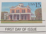 USPS Scott UX134 15c Jane Adams Hull House First Day of Issue Postal Card -- New