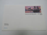 USPS Scott UX136 15c America The Beautiful Baltimore Postal Card -- New