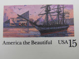 USPS Scott UX142a 15c America The Beautiful Cityscapes Sheet Postal Card -- New