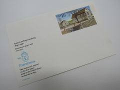 USPS Scott UX145 15c Rittenhouse Paper Mill Mint Never Hinged/MNH Postal Card -- New