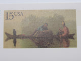 USPS Scott UX147 15c Fur Traders Descending The Missouri Postal Card -- New