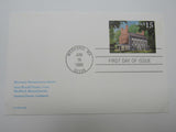 USPS Scott UX148 15c The Isaac Royall House First Day of Issue Postal Card -- New