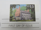 USPS Scott UX148 15c The Isaac Royall House First Day of Issue Postal Card -- New