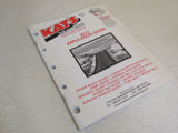 Five Star Manufacturing Group Inc Kat's Heaters 2013 Application Guide DC13 -- Used