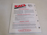 Five Star Manufacturing Group Inc Kat's Heaters 2013 Application Guide DC13 -- Used