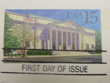 USPS Scott UX151 15c Constitution Hall First Day of Issue Postal Card -- New