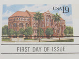 USPS Scott UX155 19c University Of Texas First Day of Issue Postal Card Old Red -- New