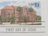 USPS Scott UX155 19c University Of Texas First Day of Issue Postal Card Old Red -- New