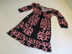 INC Dress Black/Pink Polyester Spandex Female Adult Size S -- Used