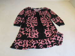 INC Dress Black/Pink Polyester Spandex Female Adult Size S -- Used