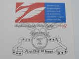 USPS Scott UX156 19c Bill Of Rights Ratification First Day of Issue Postal Card -- New