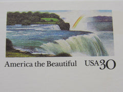 USPS Scott UX158 30c America The Beautiful Niagara Falls Postal Card -- New