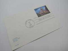 USPS Scott UX157 19c Notre Dame Sesquicentennial First Day of Issue Postal Card -- New