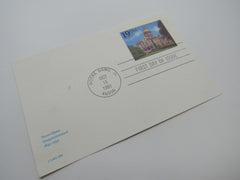 USPS Scott UX157 19c Notre Dame Sesquicentennial First Day of Issue Postal Card -- New