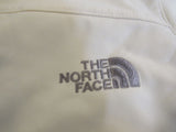 The North Face Athletic Jacket Cream Zippered Front Polyester Female Size S -- Used