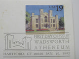 USPS Scott UX160 19c Wadsworth Atheneum Hartford CT First Day of Issue -- New