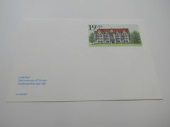 USPS Scott UX161 19c University Of Chicago Centennial Year Postal Card Cobb Hall -- New